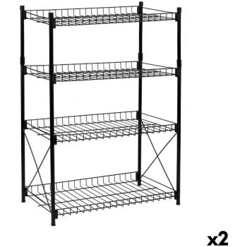 Estantería Metálica Confortime 4 Estantes 52x34x86 Cm - Organizador de Hogar