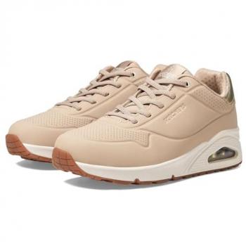 Zapatillas Skechers Uno Shimmer Away Mujer Bone 11 M