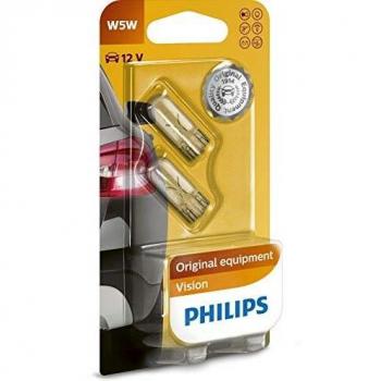 Philips 12961B2 Vision - Bombilla W5W para indicadores