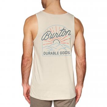 Burton - Camiseta de tirantes - para hombre Gris Pelícano L