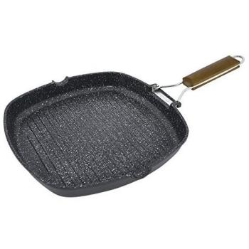 Jata Hogar GMA28 Kilimanjaro - Grill, aluminio, 43 x 28 x 7 cm, color negro