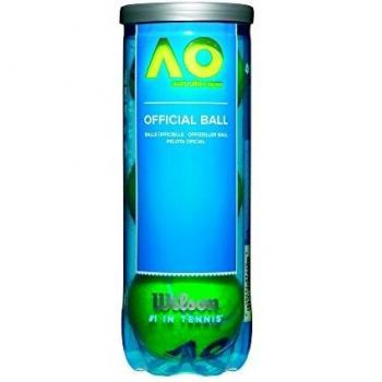 Wilson Australian Open B3 Pelotas, Unisex Adulto, Amarillo, Talla Única