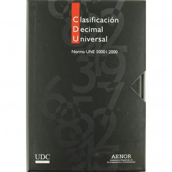 Clasificación Decimal Universal. Norma UNE 50001:2000: 3