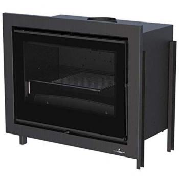 Estufa de Leña Insertable 12KW Paris-70 Vision con Turbinas Bronpi