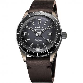 Edox Skydiver Automatic Limited Edition Men's Watch 42mm 300M Waterproof