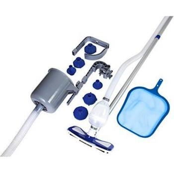 Kit Mantenimiento Limpiafondos Con Cesta Pértiga y Skimer