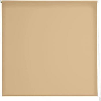 Estor Enrollable Translúcido Liso Gove Turrón 80 x 235 cm - Estores para Ventanas y Puertas
