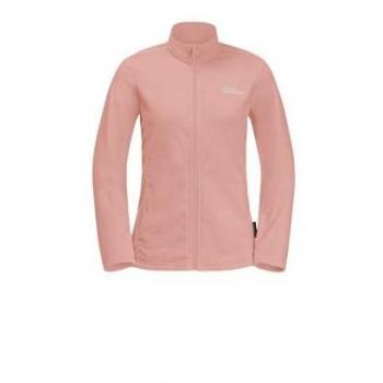 Forro polar de mujer Jack Wolfskin Taunus Full Zip rosa (Rose Dawn) - Talla M