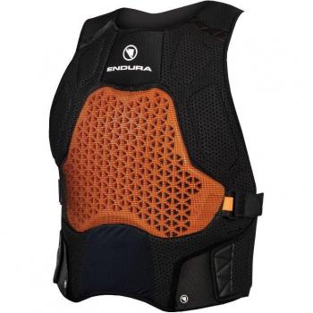 Endura Chaleco Protector MT500 D3O® y Endura MT500 D30 Maillot Manga Corta Hombre Negro (L)