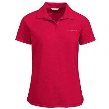 VAUDE Skomer - Polo para Mujer, Mujer, Polo para Mujer, 413170, Cranberry, 42