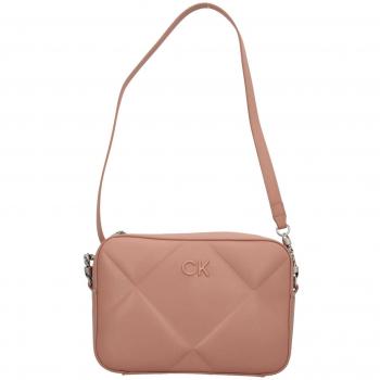 Calvin Klein Pink Cross Body Bag for Stylish Women, Size: ONE SIZE