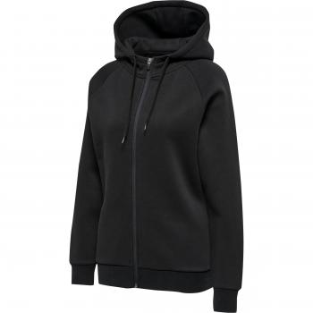 Hummel Women's Heavy Red Zip-Up Hoodie
