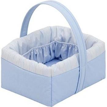Cambrass Cami - Cesta botellero, 30 x 26 x 30 cm, color celeste