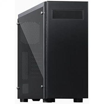 Chieftec Hawk AL-02B-TG-OP ATX Gaming Tower Case with Tempered Glass Side Panel, Black