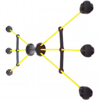 Raktor Schwung XBAR3 - Barra con peso para fitness, talla única