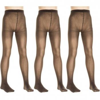 Pack de 3 panties opacos de 40 deniers para niña