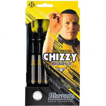 Dardos Harrows Chizzy Dave Chisnall Steel Brass 23gr, Punta Acero, Material Latón, Diámetro Barril de 8.6 a 9.0mm, Longitud Barril de