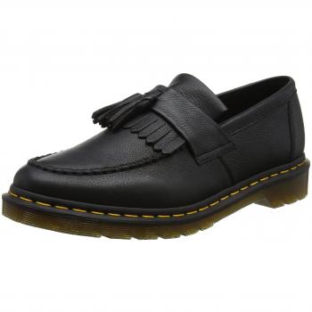 Dr. Martens Women's Adrian Virginia Leather Tassel Loafers (Black) - Size: W5