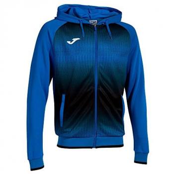 Chaqueta con capucha Joma Tiger V hombre/niño royal negro
