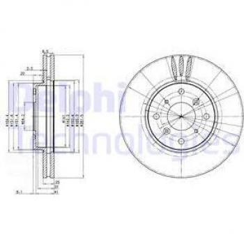 Disco de freno DELPHI BG3516