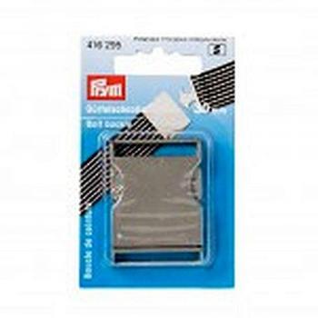 Prym – Hebilla de cinturón, de Metal, Plateado Mate, 30 mm