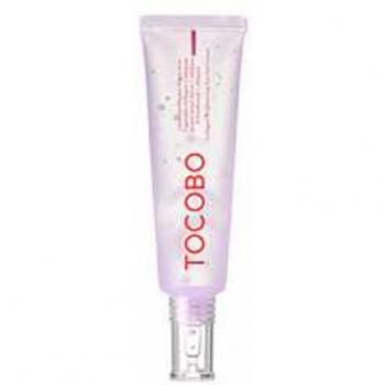 TOCOBO Collagen Brightening Eye Gel Cream 30ml - Anti-wrinkle eye cream for reducing puffiness and dark circles with lavender, contains quartz water and lavender water extract, vegan formulation