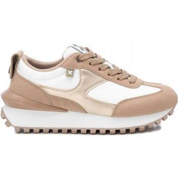 Zapatillas deportivas de mujer color blanco con cierre de cordón