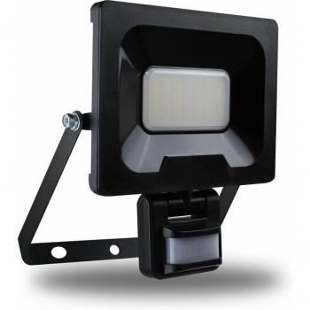 Proyector de Pared NINO 30W 2400lm con Detector de Movimiento IP65 - Negro