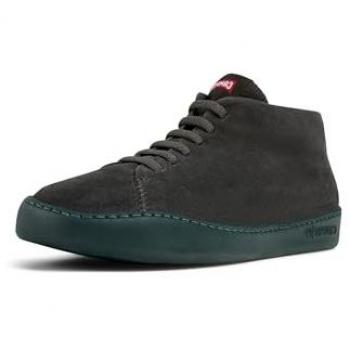 Camper Peu Touring Men's Low-Top Sneakers - Gray Suede, Size 8/41