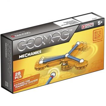 Geomag Mechanics Set de Construcción Magnética 28 Piezas - Caja Dañada
