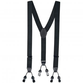 Banned Alternative Rockabilly Braces Unisex Tirantes Negro 65% poliéster, 35% elastán