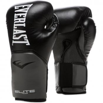 Everlast Pro Style Elite 2.0 Guantes de Boxeo, 12OZ, Negro