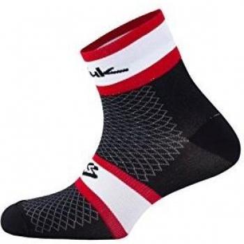 Spiuk XP Summer Pack de Calcetines, Hombre, Blanco/Rojo, 36/39
