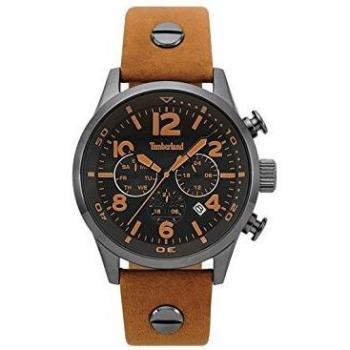 Timberland Men's Watch TBL.15376JSU/02 - 44mm Multi-Black Brown