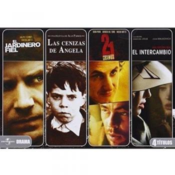 Cuadruple Drama: Jardinero Fiel + Cenizas De Angela + 21 Gramos + El Intercambio [DVD]