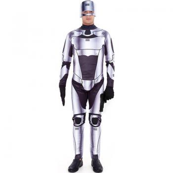 Disfraz de Robot Killer Plateado para hombre