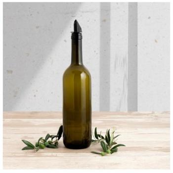 Aceitera de Vidrio Verde de 750ml Quid Naturalia