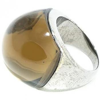 Anillo Demaria Mujer Elegante Diseño Plata de Ley Talla 14