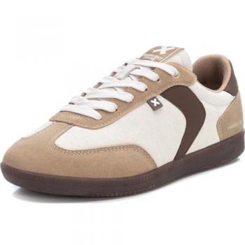 Zapatilla de Mujer XTI 143397 Verde Suela de Goma y Cordones