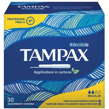 Tampax Regular Tampons with LeakGuard, 30 Count