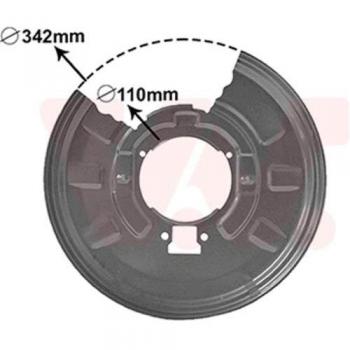 VAN WEZEL 0649374 - Refuerzo para parachoques