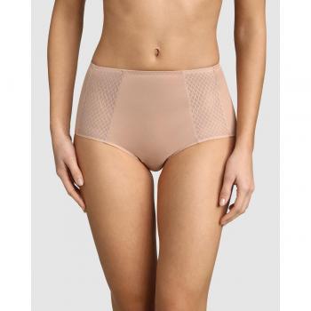 Culotte Beige Eco Dim Mujer T44 Vientre Plano
