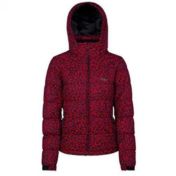 Protest Revet Chaqueta, Mujer, Rojo/Negro, 42