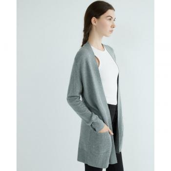 Chaqueta de punto liso de mujer Gap