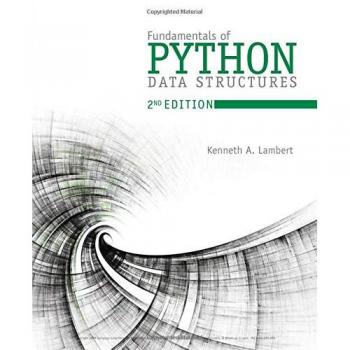 Fundamentals of Python: Data Structures