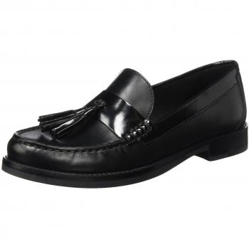 Geox D Promethea C, Mocasines para Mujer, Negro