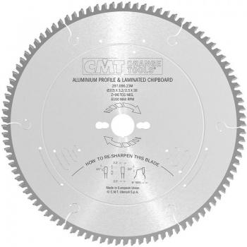 Disco Sierra Circular 315x3.2x30 Z96 TCG -6° CMT