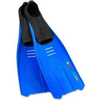 Mares Clipper pie Completo Buceo Aletas de natación, Hombres de 2,5 – 3,5/4,5 – 5,5 de la Mujer, Azul