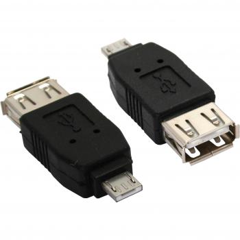 Adaptador USB 2.0 Micro-A a USB A Macho/Femenino Inline 31600