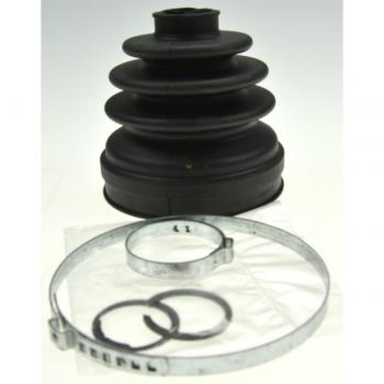 Fuelle de junta homocinética SPIDAN CV-joint boot 24862, kit de fuelles para eje de transmisión, incluye fuelle de goma resistente a la abrasión, anillos y grapas para una instalación fácil y duradera